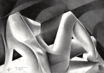 Elegante abstracte vorm