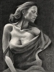 Elegant vrouwenportret
