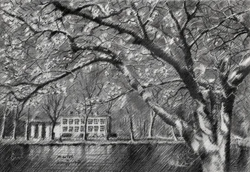 Landhuis aan het water