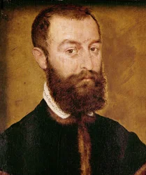 Portret van een Man met een Baard of, Portret van een Man met Bruin Haar