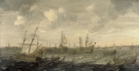 De Nederlandse haringvloot onder zeil
