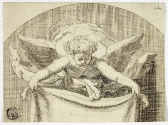 Putto Holding Sudarium