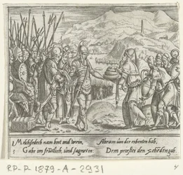 Abraham en Melchisedek