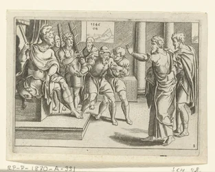 Paulus maakt Elymas blind