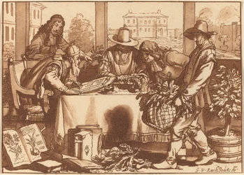 Tuinier, 1780, gepubliceerd 1787