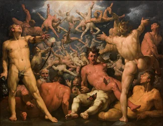 De Val van de Titanen (De Titanomachia), 1588-90