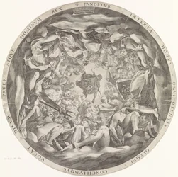 Bijeenkomst van goden op de Olympus