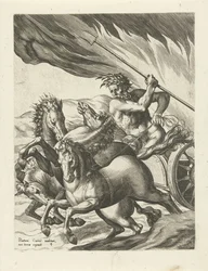 Pluto laat Proserpina achter in de onderwereld, De geschiedenis van Pluto en Proserpina