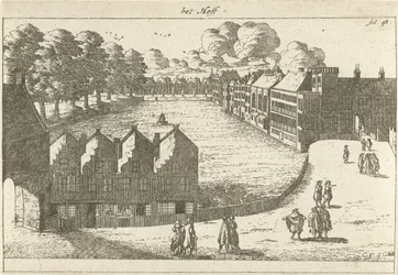 Gezicht op het Buitenhof