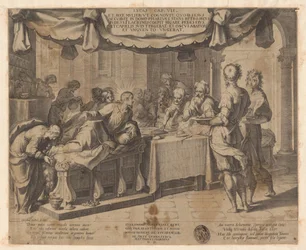 Christus te gast bij Simon de Farizeeër