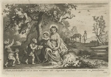 Maria met Kind en Johannes de Doper