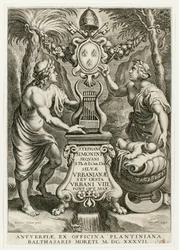 Titelpagina uit Silvae Urbanianae