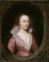 Een dame, vermoedelijk Catherine Fenn