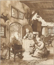 Krantlezer in interieur