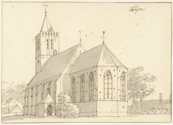 De kerk van Huizen