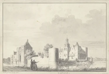 Kasteel Liesveld bij Groot-Ammers in de Alblasserwaard