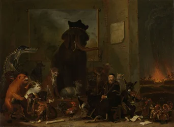 Satire op het proces van Johan van Oldenbarnevelt