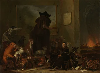 Satire op het Proces van Johan van Oldenbarneveldt
