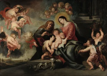 Maagd en kind met Sint-Anne