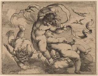 Drie Vliegende Putti