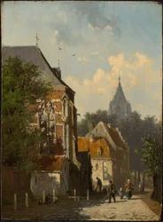 Nederlandse straatscène