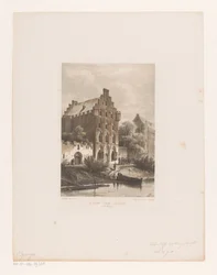 Huizen langs het water
