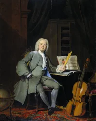 Portret van een lid van de familie Van der Mersch