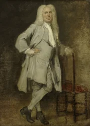 Portret van Jan Lepeltak, Houthandelaar in Amsterdam, Regent van het Aalmoezeniersweeshuis