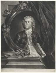Portret van Pietro Antonio Locatelli