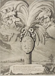 Wapen van Haarlem, eindpagina van Graven en Gravin van Holland, Zeeland en West-Friesland