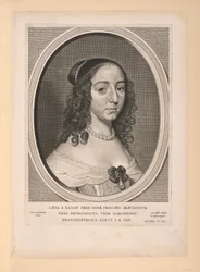 Louise Henrietta, prinses van Oranje Nassau, uit Negen Portretten