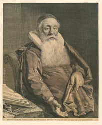 Portret van Gellius de Bouma