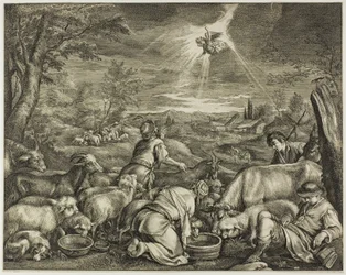 Het vertrek van Abraham naar Sichem, uit Kabinet Reynst