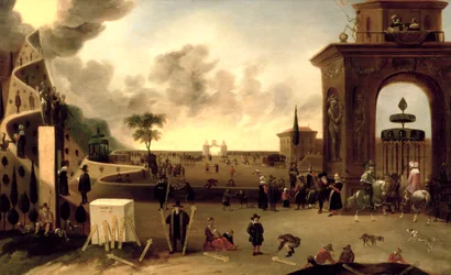 De Smalle Poort naar de Hemel en de Brede Poort naar de Hel