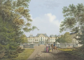 Uitzicht op het Paleis Het Loo