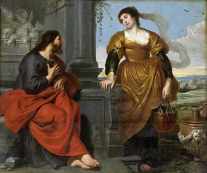 Christus en de Samaritaanse vrouw