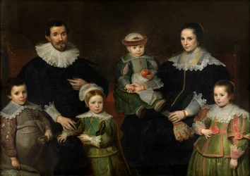 Familieportret, ca.1630-35 (olieverf op doek)