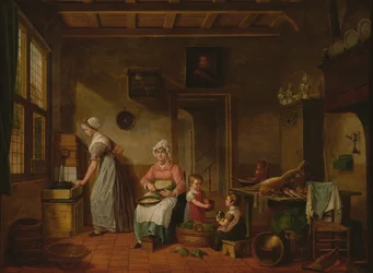 Keukeninterieur, 1820