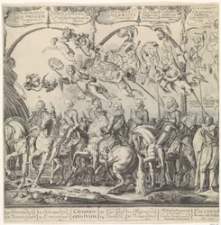 Triomftocht van Willem van Oranje, rechterplaat