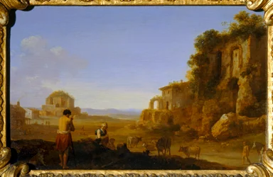 Ruïnes van het keizerpaleis en de tempel van Minerva Medica in Rome
