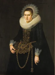 Portret van een 22-jarige vrouw