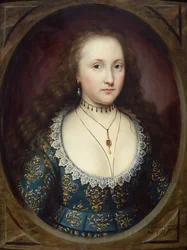 Portret van een dame, genaamd Mary, gravin van Pembroke