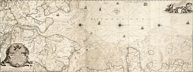 Kaart van de Noordzee