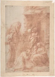 De Aanbidding der Wijzen, ca. 1517