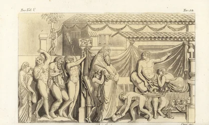 Scène uit Petronius