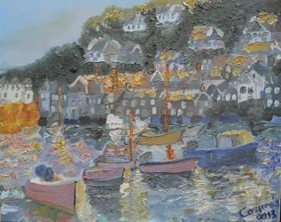 Haven van Mousehole, Cornwall