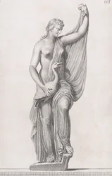 Standbeeld van Leda en de zwaan, 1734