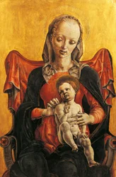 Madonna en Kind, door Cosme