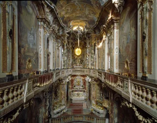 Interieur van de Kerk van Sint Jan Nepomucenus