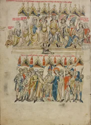 De familie van Berthold VI; Het huwelijk van Sint Hedwig en Heinrich